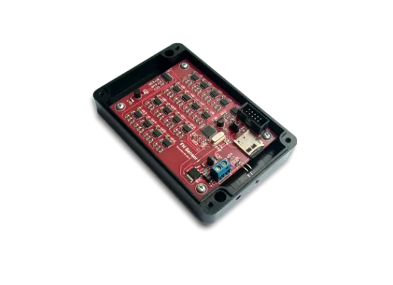 Flicker noise random generator and data logger.