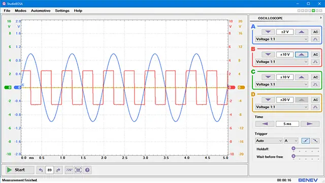 StudioBOSA main screen.