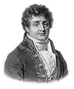 Portrait of Jean-Baptiste Joseph Fourier.